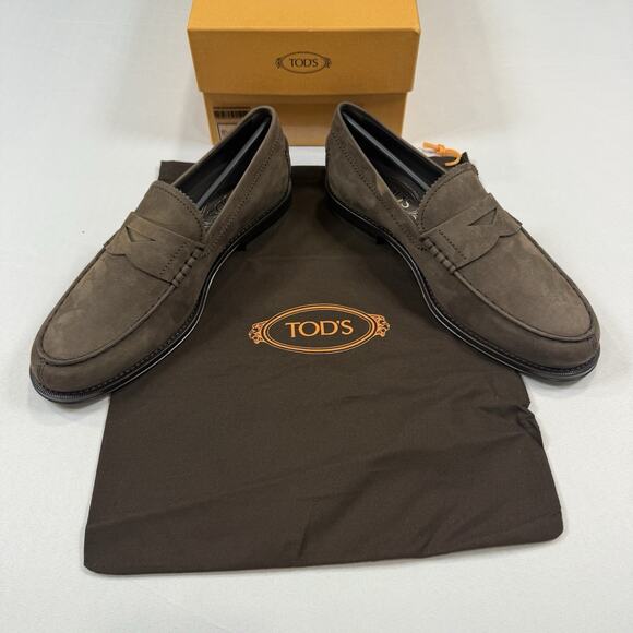 Tod’s MOCASSINO FORMALE GOMMA Loafer Size 7.5UK/9US New Box & Receipt MSRP $625 main image 5